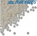 Zdjęcie - Koraliki TOHO Round 11/0 Ceylon Frosted Lt Ivory